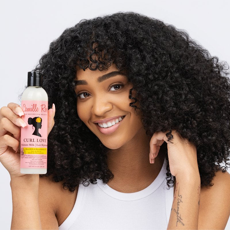 Curl Love Moisture Milk - Nourishing Leave-In Cream with Rice Milk & Macadamia Oil