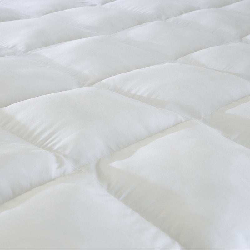 Twin XL Mattress Topper 3-inch Foam and Fiber Comfort Tech Serene Foam