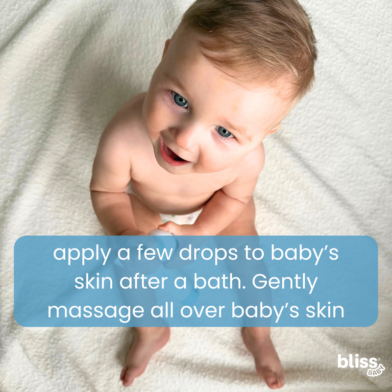 Soothing Baby Oil - All-Natural Vegan Massage Oil, 4 fl. oz.