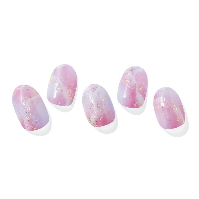 Semi-Cured Gel Nail Strips - Unicorn Dream Long-Lasting Manicure