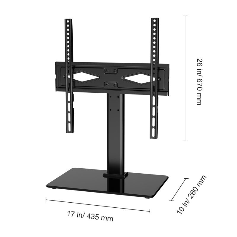 Universal TV Stand with Adjustable Height for 32-55" TVs
