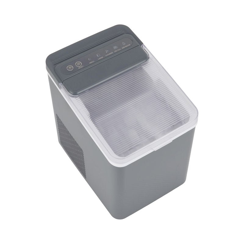 Countertop Ice Maker - 26 lbs/Day, Quick Ice Cycle, Soothing Grey