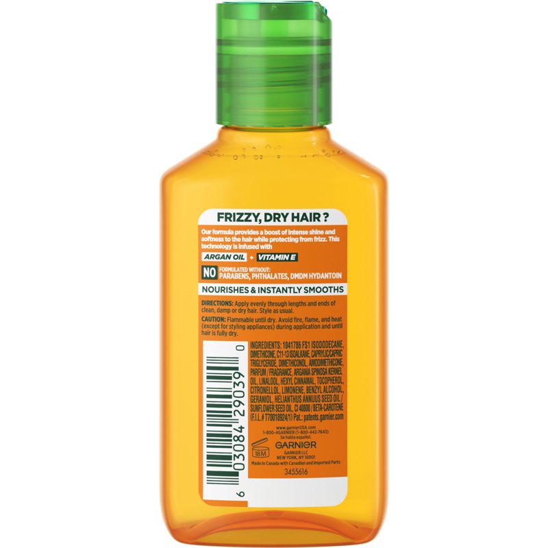 Smoothing Argan Hair Oil for Dry and Frizzy Hair, 3.75 fl oz