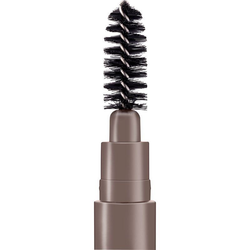 Waterproof Eyebrow Pen with Triangular Tip and Spoolie Brush