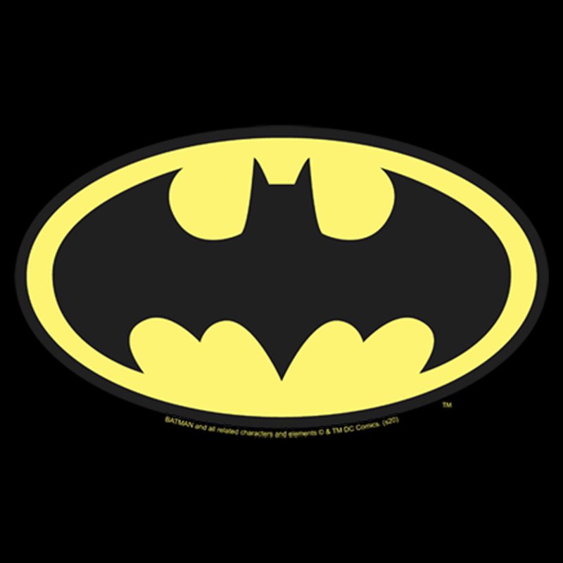 Men's Batman Logo Graphic T-Shirt 4XLT Black Patriotic Stars Tee