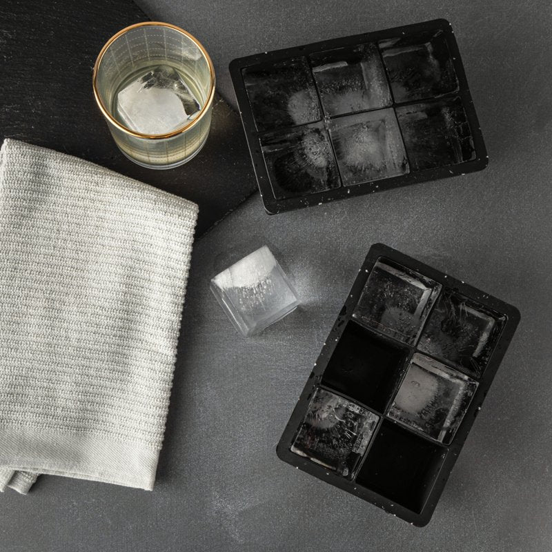 Silicone Ice Cube Trays - 6 Pack, Set of 2