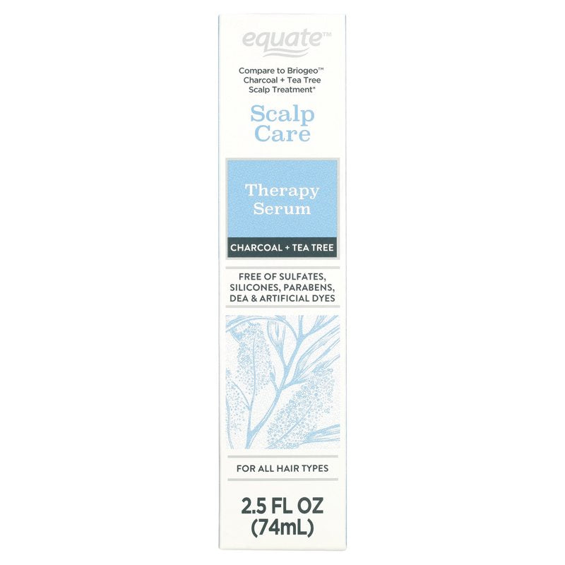 Sulfate-Free Scalp Care Hair Serum with Charcoal & Tea Tree - 2.5 fl oz