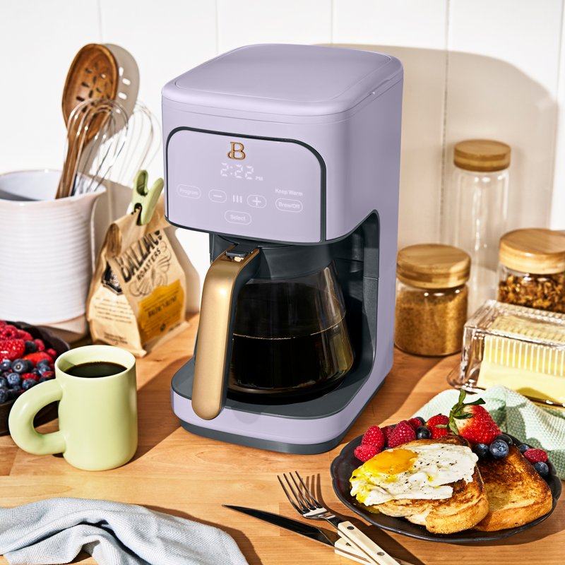 12-Cup Programmable Coffee Maker - Lavender