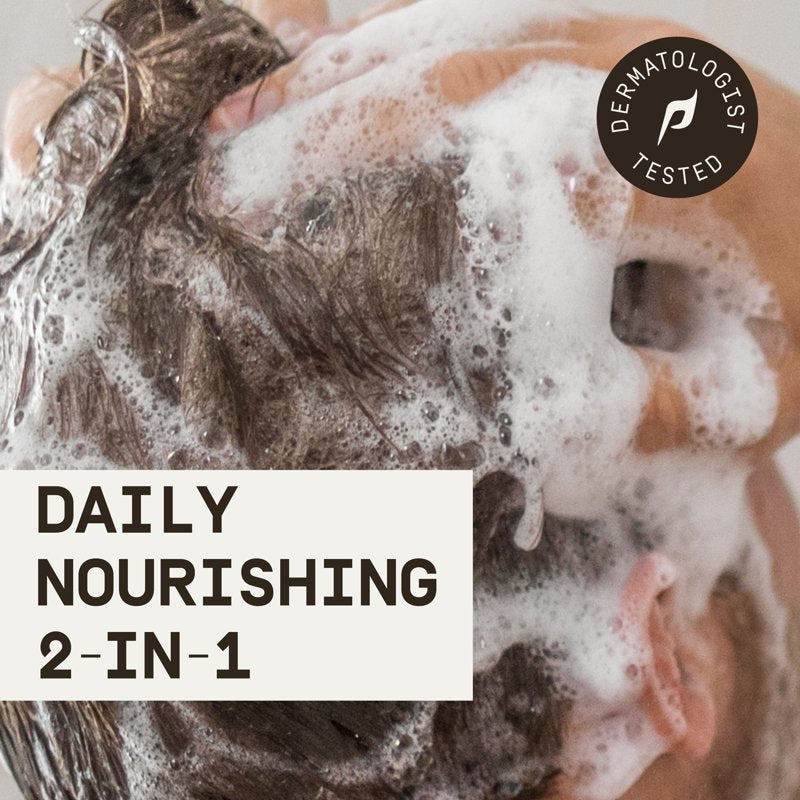 Nourishing Men's 2-in-1 Shampoo and Conditioner - Lush Coconut, 18 oz
