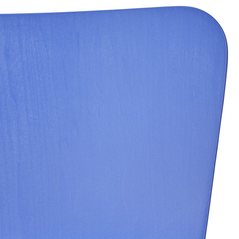 Pisa Bentwood Chair Set of 2 - Blue Modern Dining Chairs