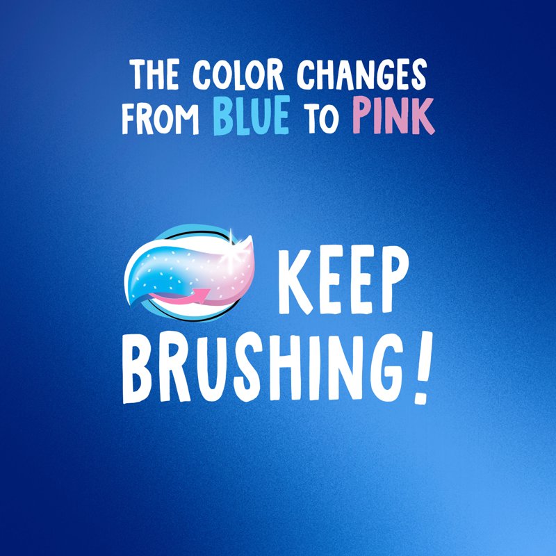 Advanced Kids Fluoride Toothpaste - Color Changing Strawberry - 4.2 oz