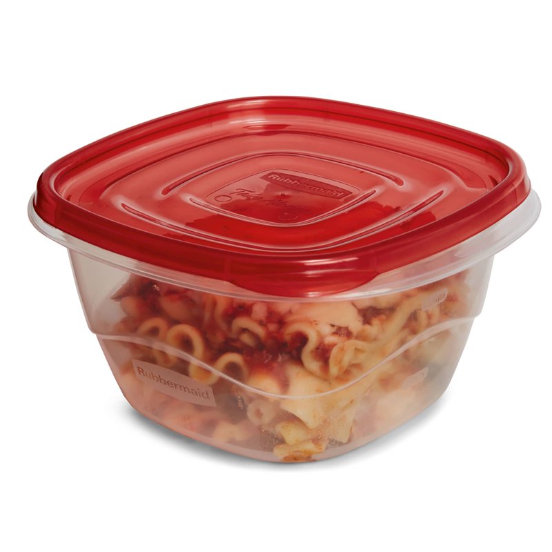 Rubbermaid TakeAlongs 6-Pack Deep Square Food Storage Containers