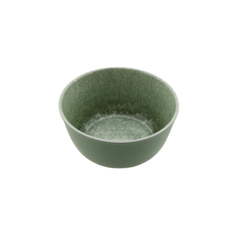 Bamboo Melamine Dip Bowls - Green, 14 oz, 2 Count