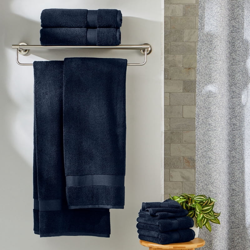 Better Homes & Gardens Signature Soft Cotton Hand Towel - Blue Admiral