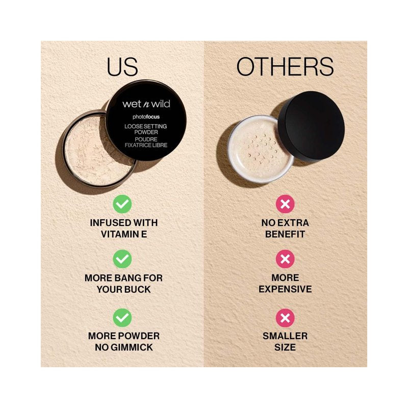 Loose Setting Powder, Banana Shade, Weightless Matte Finish, 0.7 oz