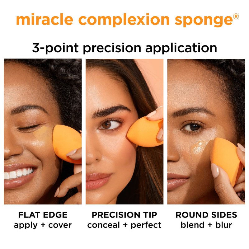 Miracle Complexion Makeup Sponge for Foundation - Flawless Blending