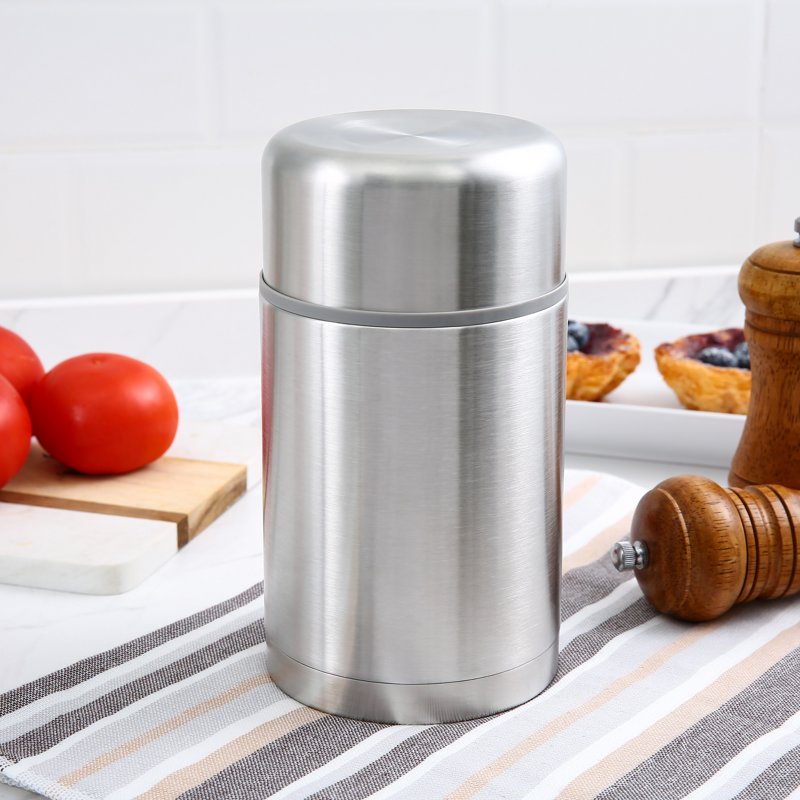 Insulated Food Jar - Stainless Steel, 27oz for Hot & Cold Meals