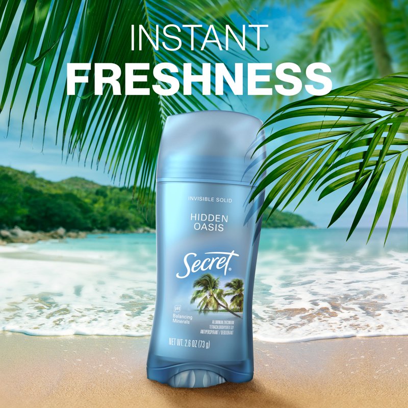 Invisible Solid Antiperspirant and Deodorant for Women, 2.6 oz