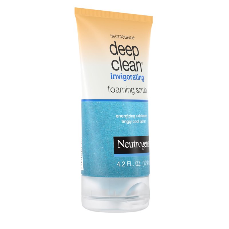 Deep Clean Foaming Gel Face Scrub - 2 Pack, 4.2 fl. oz