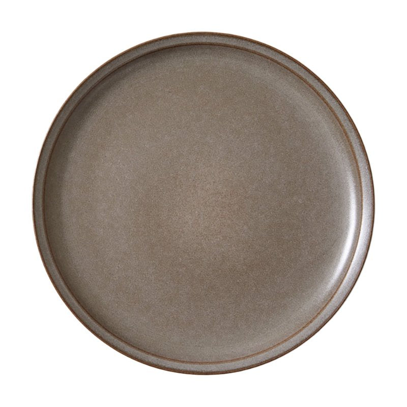 12-Piece Stoneware Dinnerware Set for 4 - Brown, 2 Pack