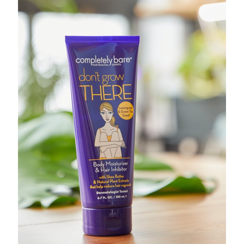 Completely Bare don't grow THERE Body Moisturizer & Hair Inhibitor,