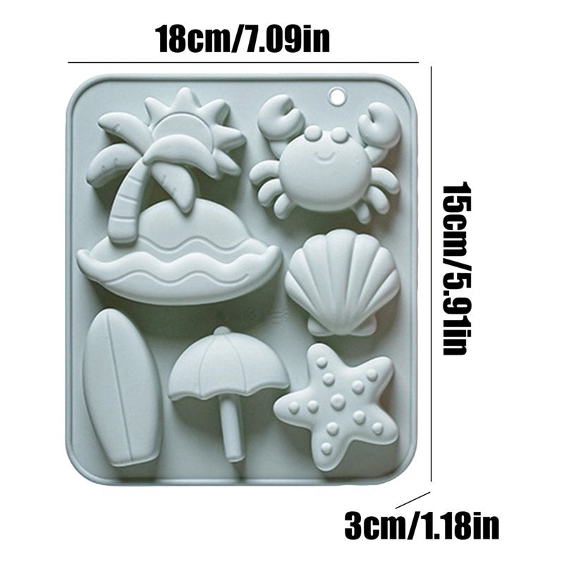 Football-Shaped Silicone Mold for Candies, Chocolates, Soap - H2 Variation