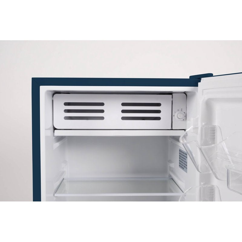 Retro Compact Refrigerator 3.2 Cu. Ft. Mini Fridge - Azure
