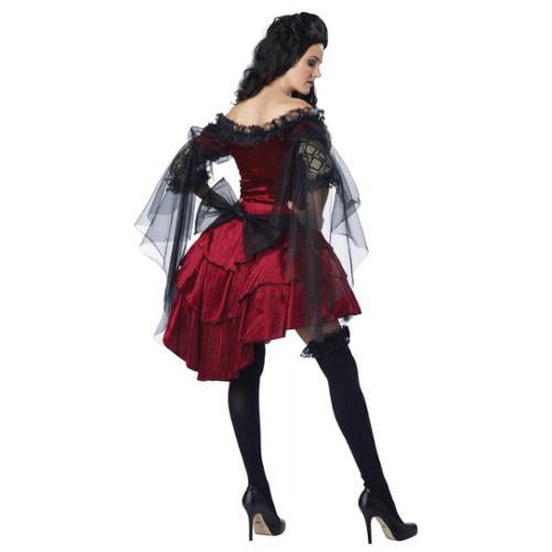 Women's Mysterious Masquerade Costume - Wicked Queen Adult Dress XS 4-6