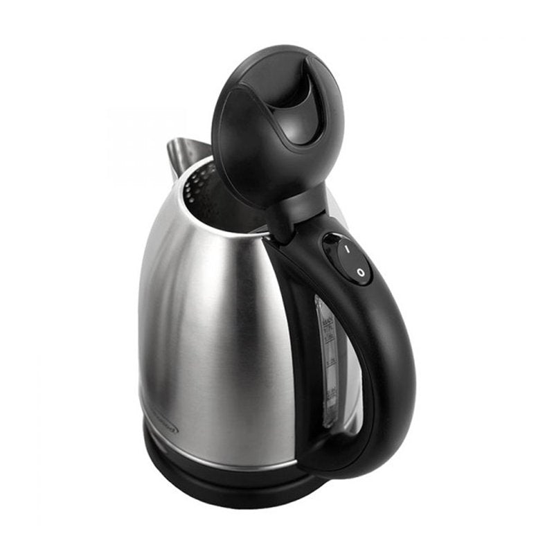 1.7L Stainless Steel Electric Cordless Tea Kettle - 1000W Brushed Finish