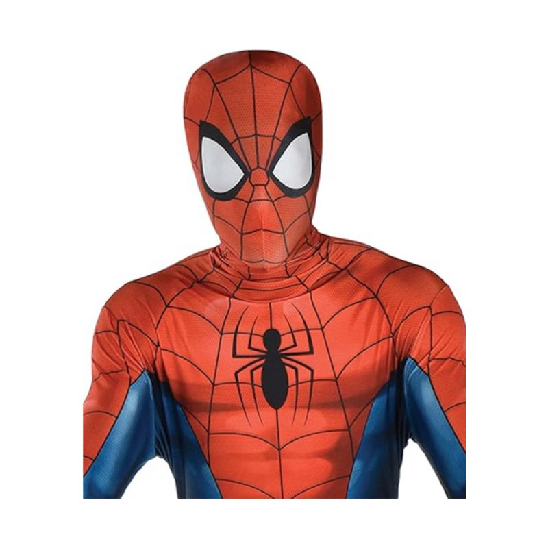Men's Spider-Man Bodysuit Costume - Licensed Jumpsuit