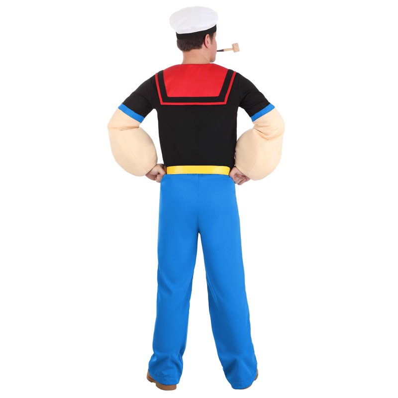 Men's Premium Popeye Costume - S Size Cartoon Cosplay Outfit