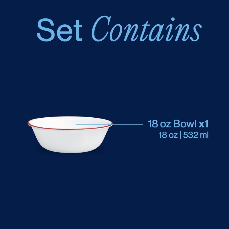 18-Oz Soup Bowl - Corelle Livingware Splendor 2 Pack