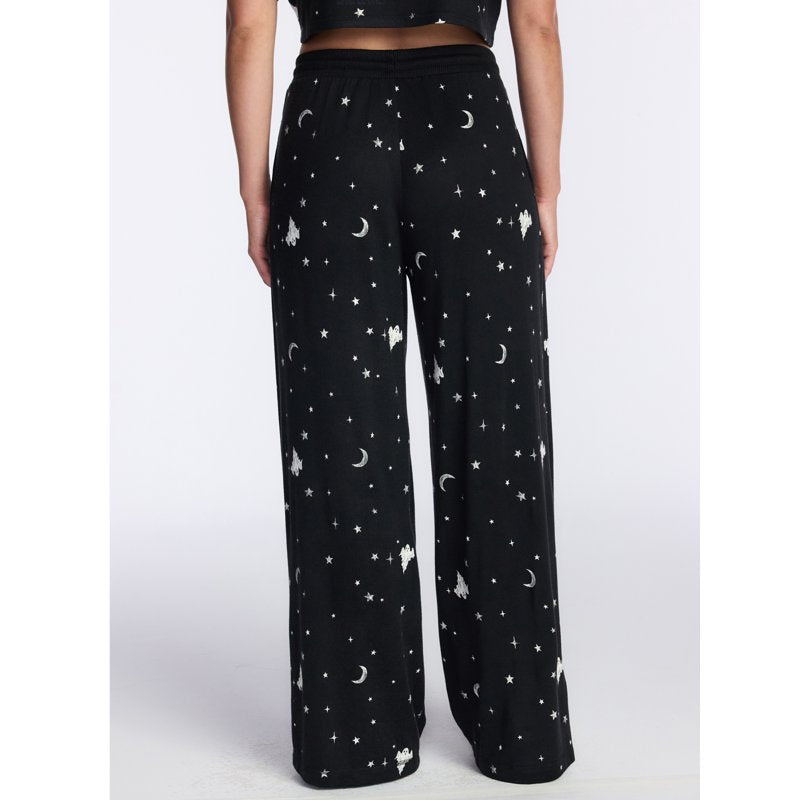 Black Soot Halloween & Fall Women's Hacci Knit Sleep Pants with Pockets - XS-3X