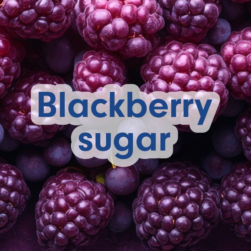 Blackberry Sugar Exfoliating Body Wash - Moisturizing Shower Scrub