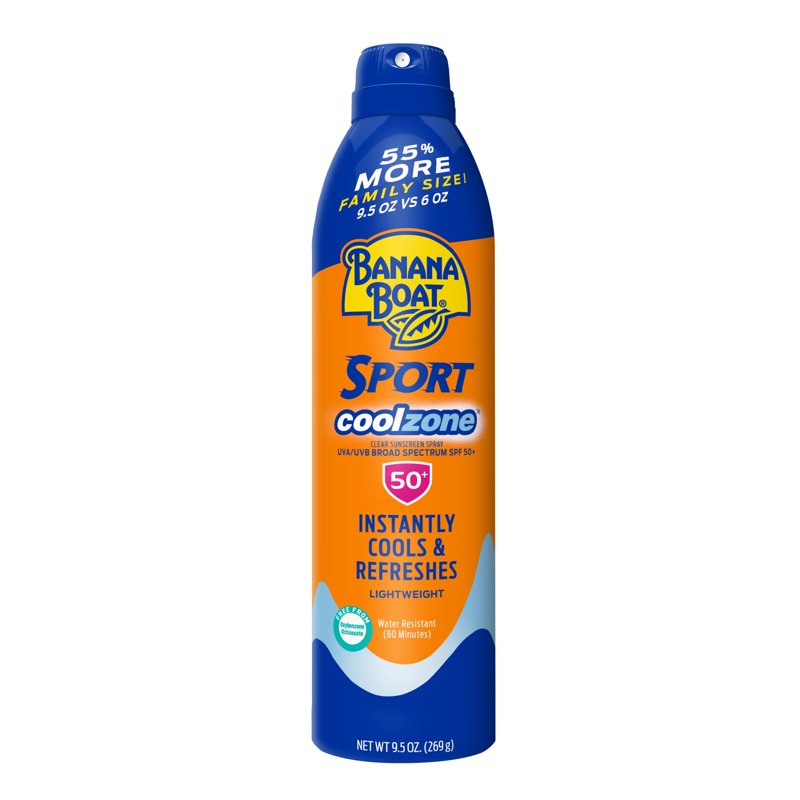 Sport Sunscreen Spray SPF 50 - Cool Zone, 9.5 oz, Water Resistant