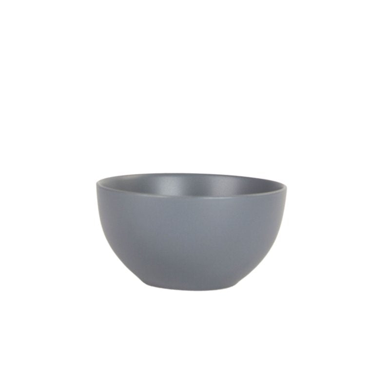Matte Cereal Bowl Set of 6 - 5.5"/20oz - Charcoal Gray