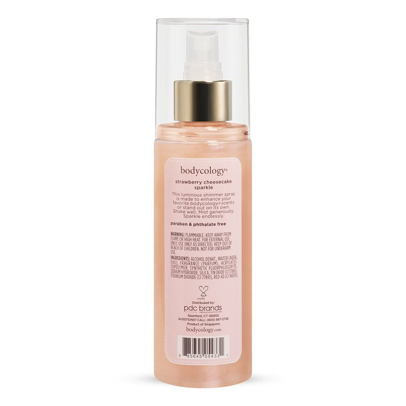 Sparkle Fragrance Shimmer Mist - Lightweight Body Spray with Radiant Glow
