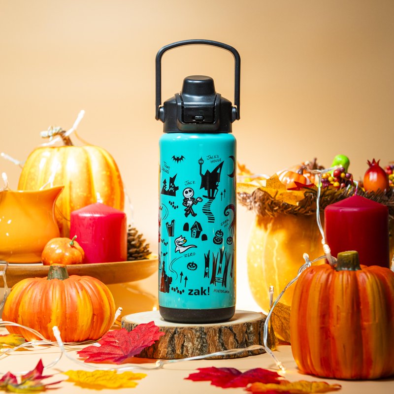 20oz Kids Stainless Steel Water Bottle - Nightmare Before Christmas