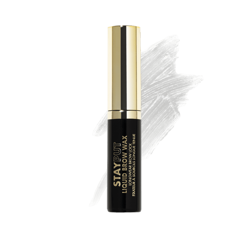 Liquid Brow Wax - Clear Longwear Eyebrow Gel for Fluffed & Feathered Brows