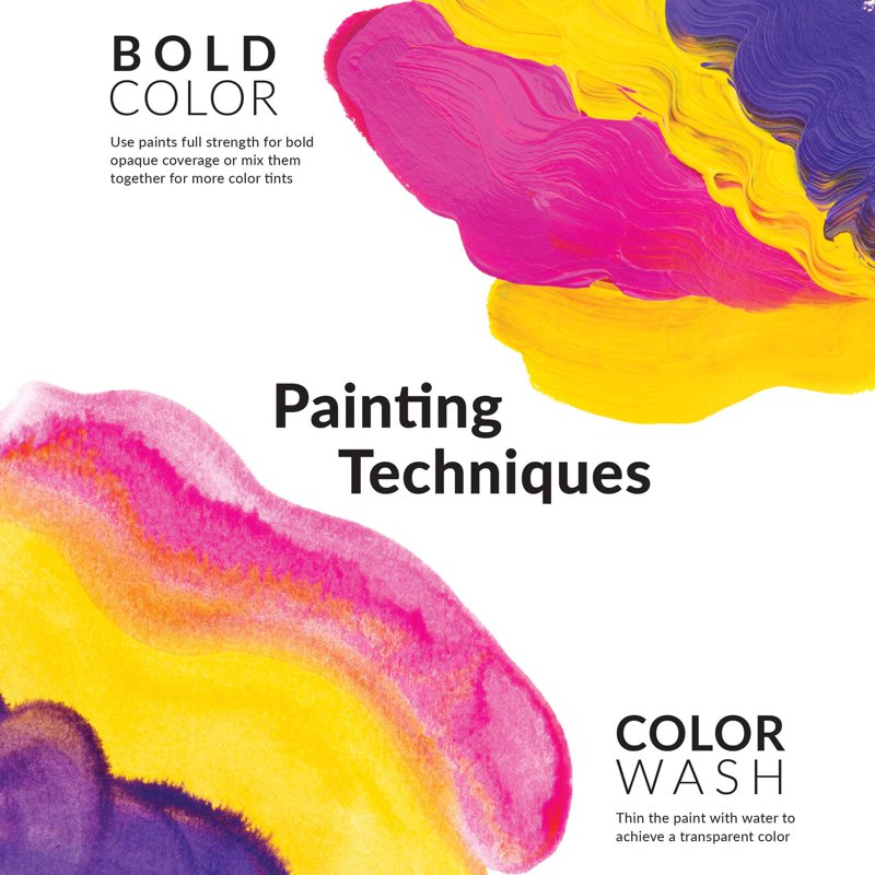 Acrylic Artist Paint - 120ml Mars Black - Highly Pigmented, Versatile for Canvas & Crafts - Single Variation