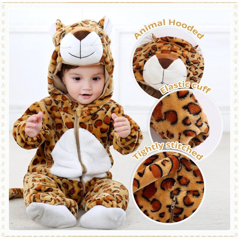 Baby Animal Costume Romper Leopard Variation of THIS listing 24-30 Months