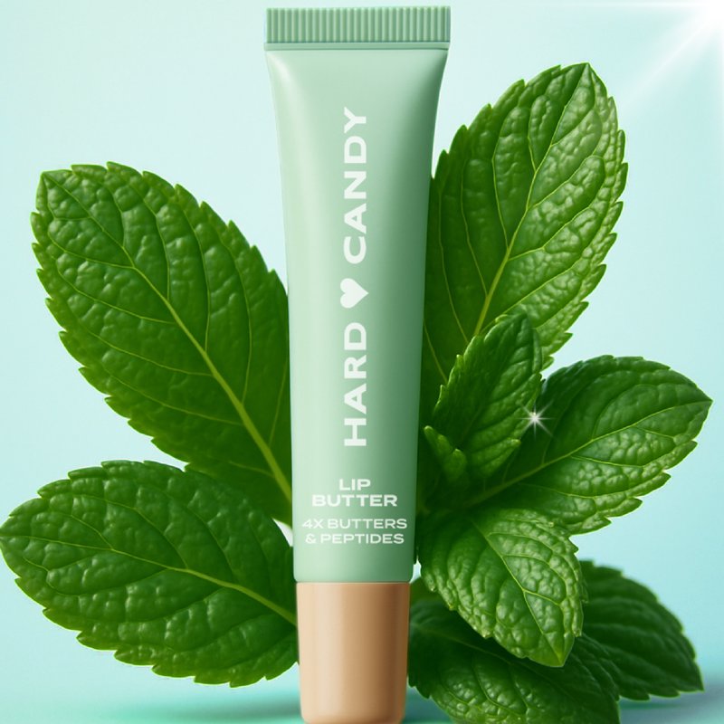 Peptide-Infused Glowy Lip Butter Balm - Hydrating Lip Care Tube