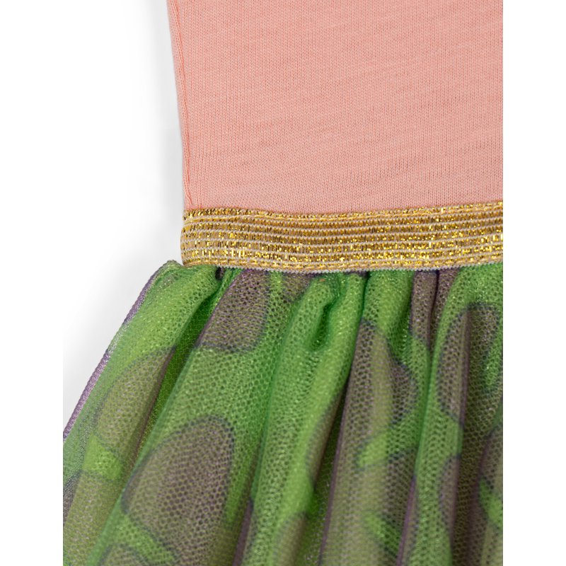 Patrick Star Cosplay Tulle Tutu Dress for Toddlers & Big Kids - Pink/Green, 7-8 Variation
