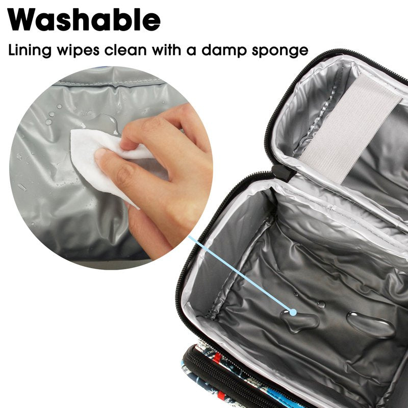 Insulated Kids Lunch Bag - Corey Graffiti Design