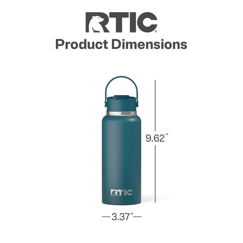 32 oz Insulated Outback Water Bottle - Marine, Ceramic Lined