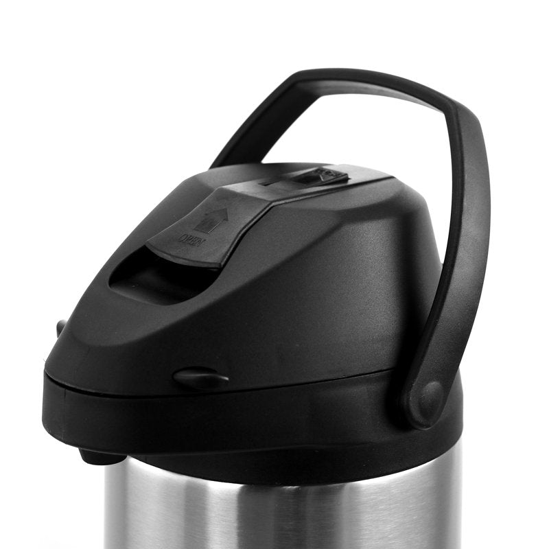 3L Stainless Steel Airpot - Insulated Hot Beverage Dispenser