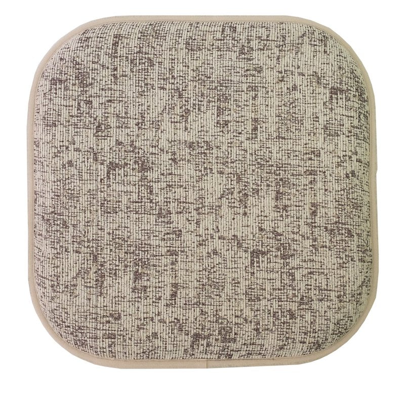 Memory Foam No Slip Chair Pad Cushion 2-Pack - Off-White