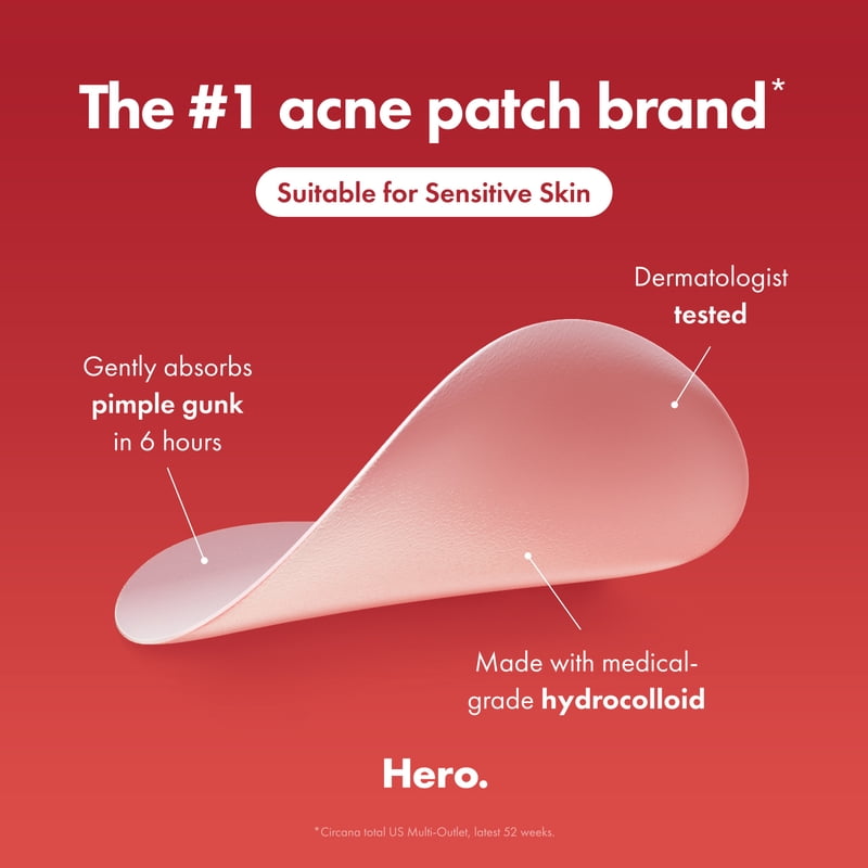 Mighty Patch Original Acne Pimple Patch - 72 Count