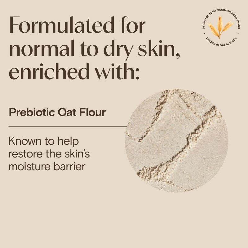 Daily Moisturizing Face Lotion with Prebiotic Oat for Dry Sensitive Skin 5oz