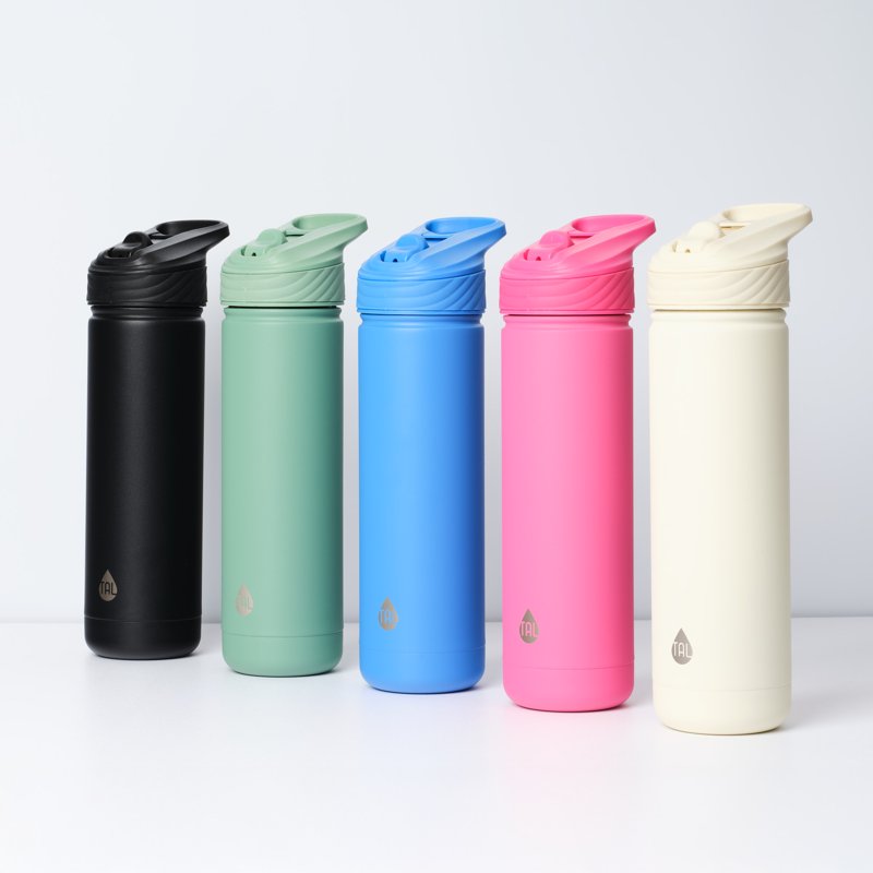26oz Stainless Steel Ranger Water Bottle with Easy Sip Straw - Hot Pink